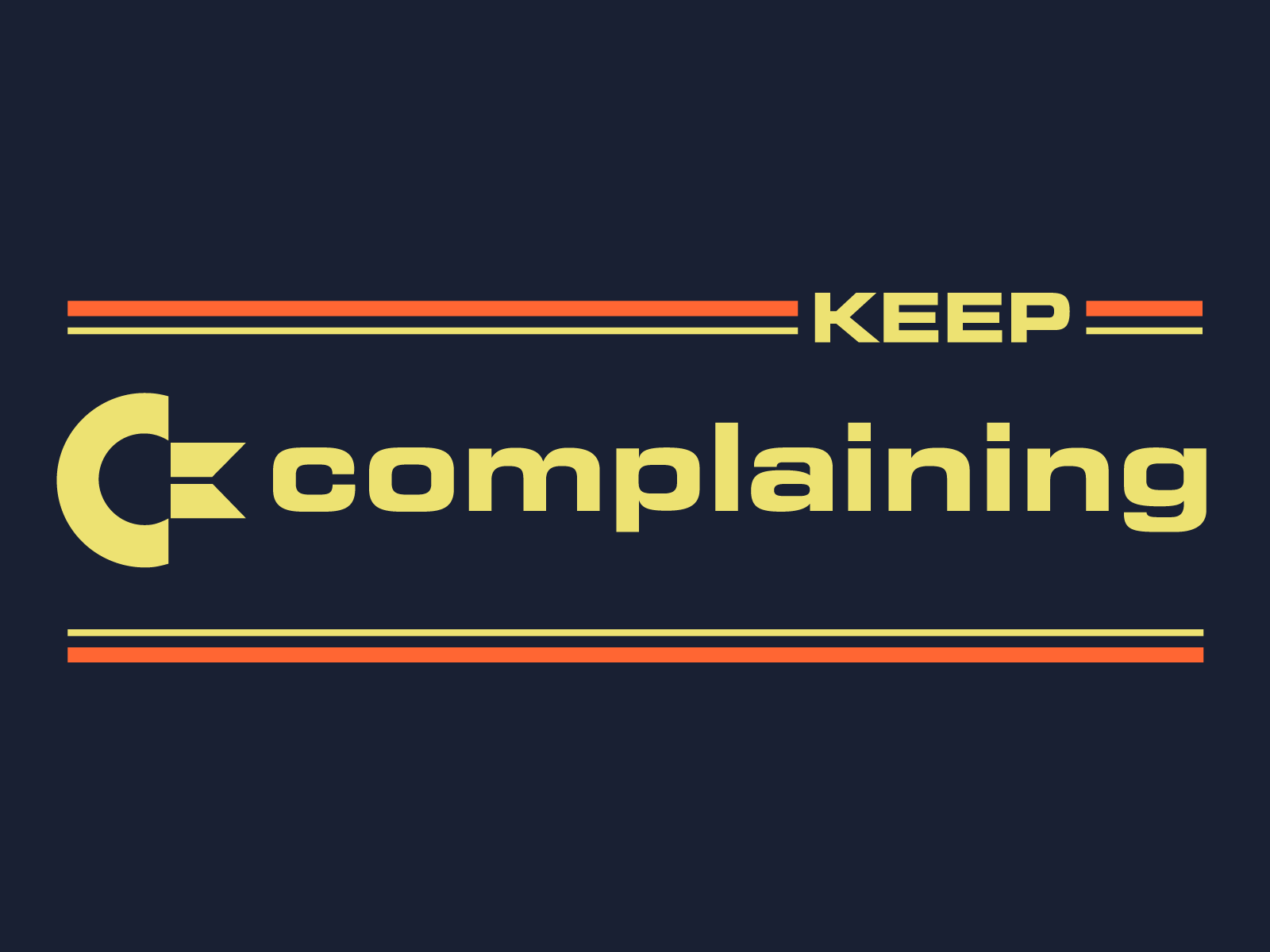 Keep Complaining Logo