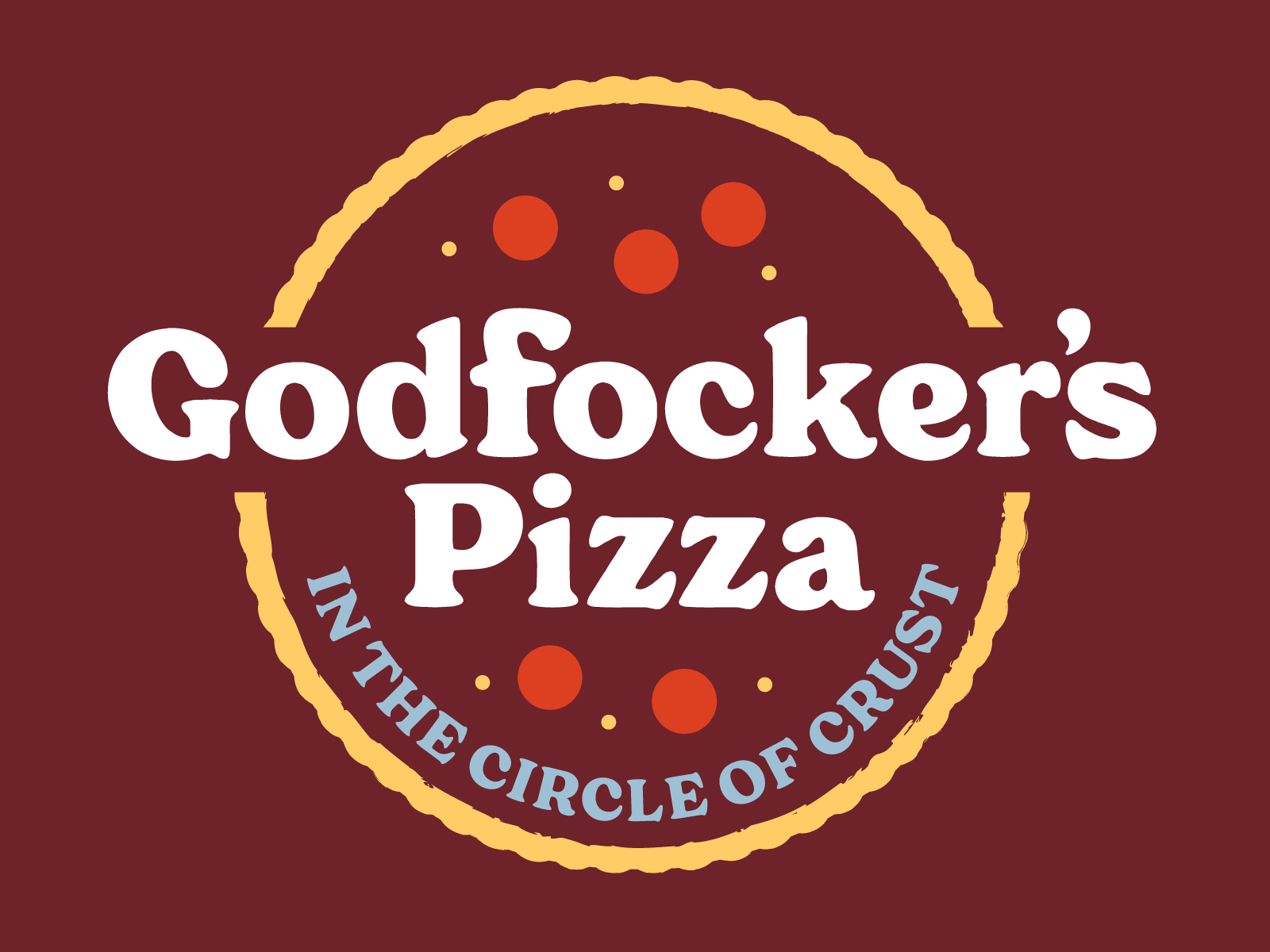 Godfockers Pizza Logo