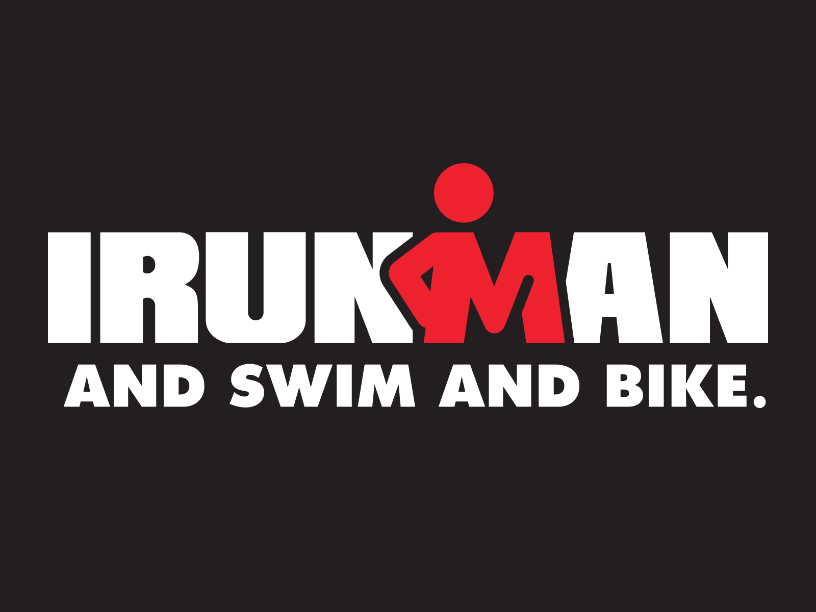 I Run Man Logo